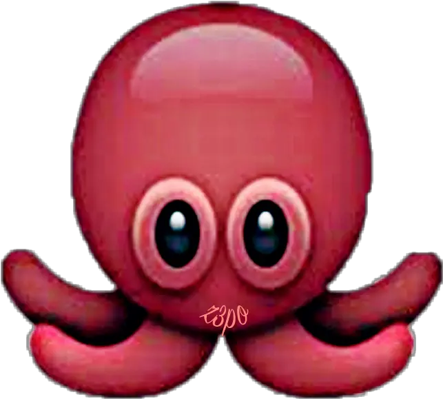  Mouth Clipart Giant Octopus Iphone Emoji Transparent Octopus Emoji Iphone Png Iphone Emoji Transparent