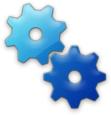  Two Gear Gears Icon 078543 Â Icons Etc Clipart Best Dot Png Gears Icon