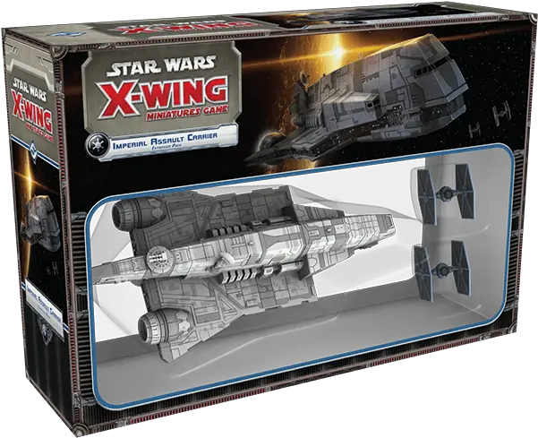  X Imperial Assault Carrier X Wing Png Tie Fighters Png