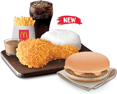  Mcdonaldu0027s Delivery Mcdo Meal Png Burger And Fries Png