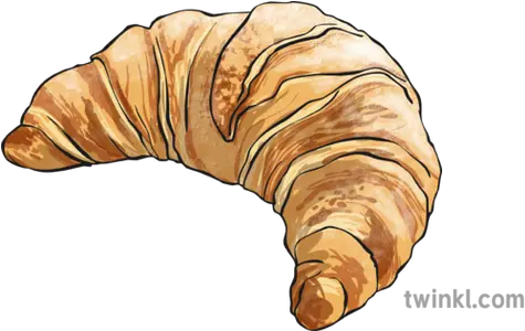  Croissant 2 Illustration Soft Png Croissant Png