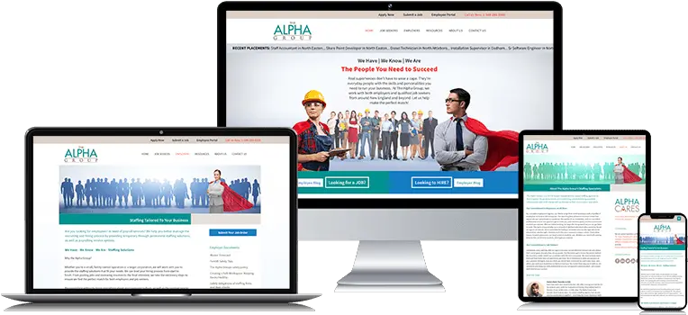  Staffing Agency Website Design Png Alpha Client Icon