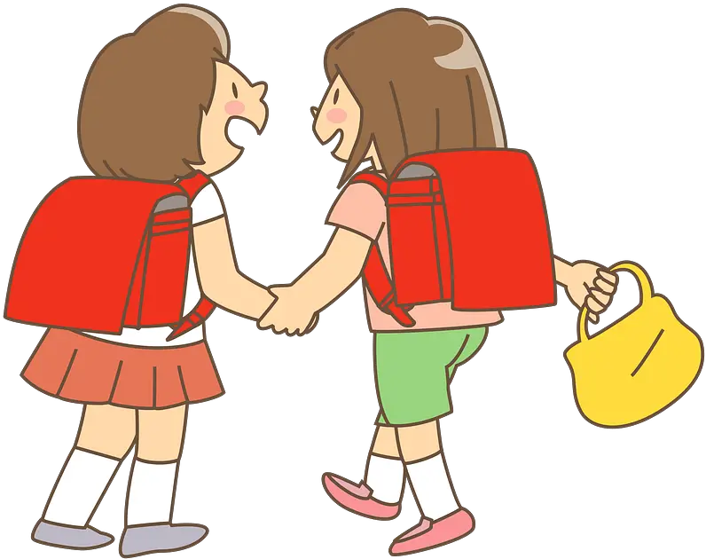  Schoolgirls Are Friends Clipart Free Download Transparent School Girl With Friends Clipart Png Clip Art Png