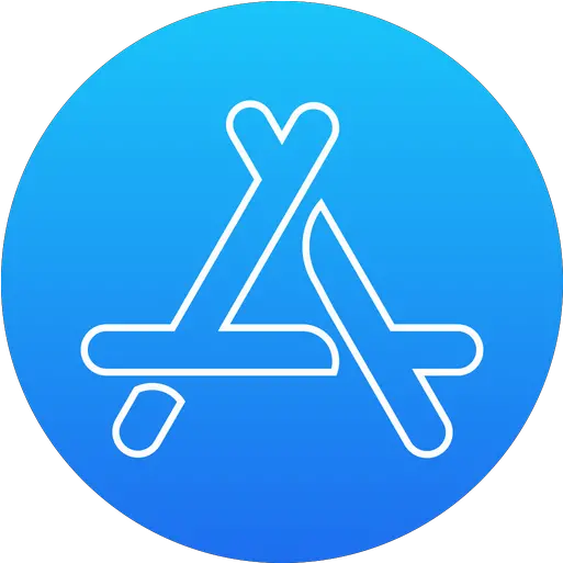  App Store Icon Of Rounded Style Available In Svg Png Eps App Store Round Icon Png App Store Logo Transparent
