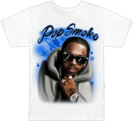  Pop Smoke Official Store Pop Smoke Homage T Shirt Png Shirt Transparent