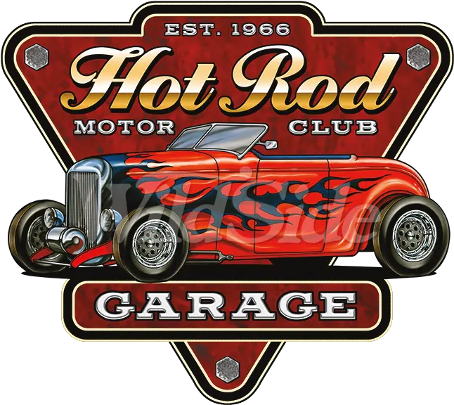  Download Hot Rod Motor Club Garage Logo Hot Rod Garage Png Hot Rod Png