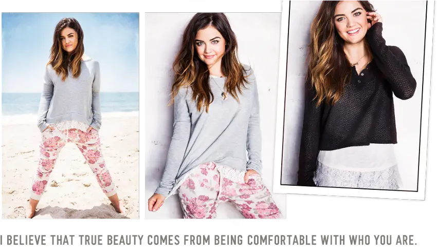  Lucy Hale Designs Hollister Collection Girl Png Lucy Hale Png