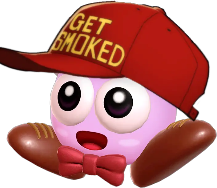  Kirby Cartoon Png Get Smoked Hat Png