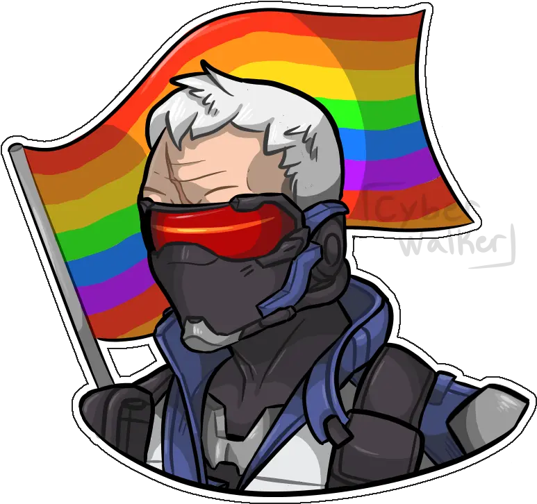  Soldier 76 Cartoon Png Soldier 76 Png