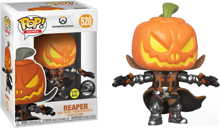  Blizzard Exclusive Funko Pop Overwatch Reaper Png Reaper Overwatch Png