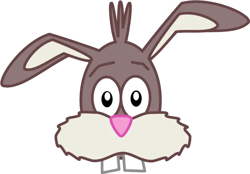  Easter Bunny Face Clipart Free Download Rabbit With Buck Teeth Png Rabbit Clipart Png