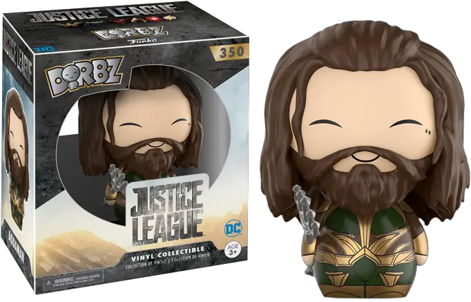  Justice League 2017 Aquaman Armored Dorbz Vinyl Figure Dorbz Justice League Png Aquaman Transparent