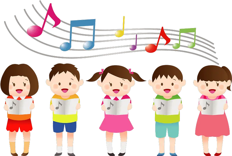  Children Singing Music Clipart Music Png Music Clipart Png