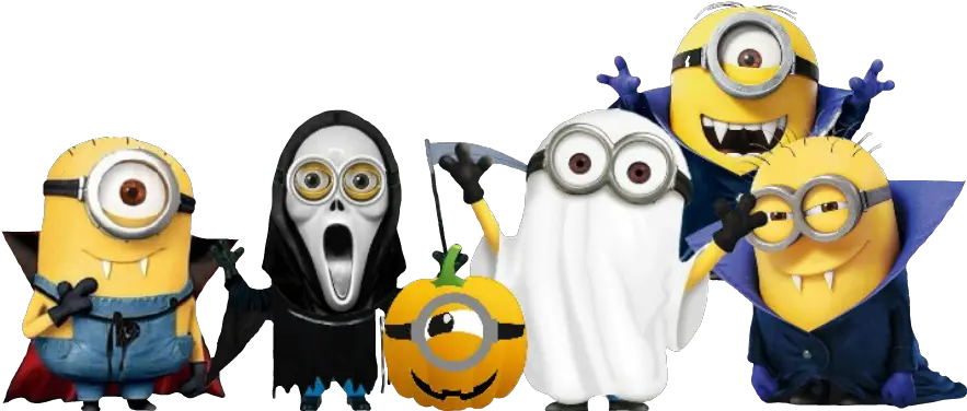 Minions Scary Halloween Halloweeniscoming Halloweentime Transparent Halloween Minions Png Minions Transparent