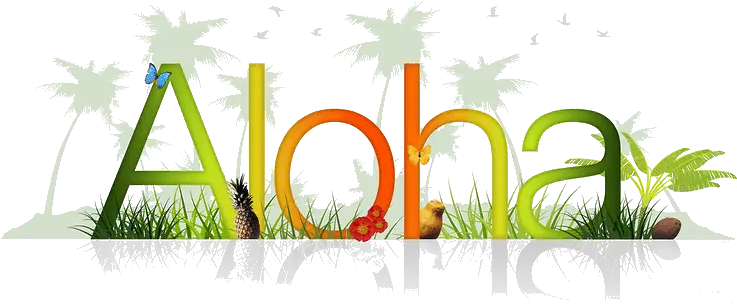  Hawaii Star Ball Palm Tree Clip Art Png Hawaii Png