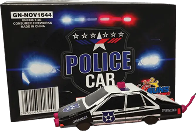  Police Car Sky King Fireworks Police Car Png Police Car Transparent