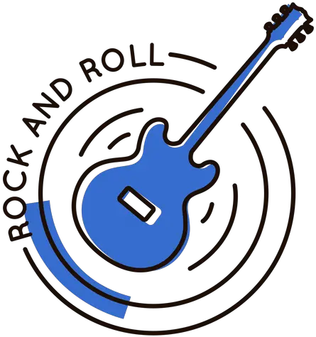  Rock Roll Guitar Symbol Transparent Png U0026 Svg Vector File Ministry Of Social Welfare South Sudan Rock And Roll Png