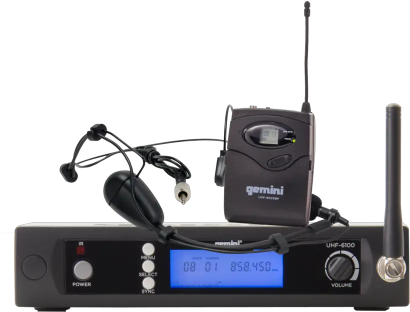  Wireless Microphone System Gemini Png Radio Microphone Png