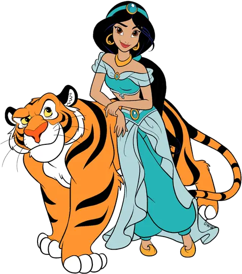  Jasmine And Rajah Clip Art Disney Galore Princess Jasmine And Rajah Png Princess Jasmine Png