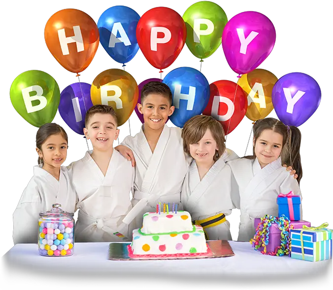  Martial Arts Birthday Parties Renzo Gracie Middletown Birthday Balloons White Background Png Birthday Party Png