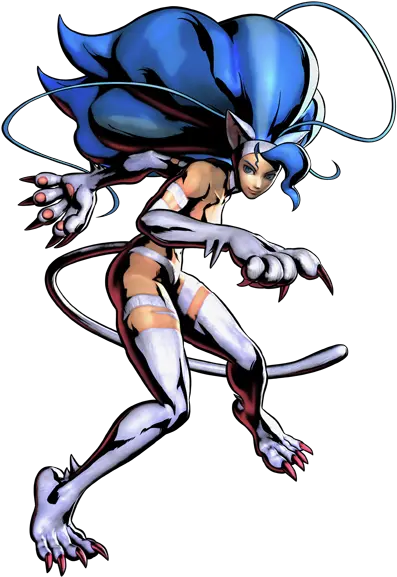  Dark Magician Girl Vs Felicia Felicia Marvel Vs Capcom 3 Png Dark Magician Girl Png