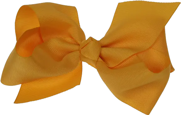  14cm Ribbon Bow Yellow Satin Png Yellow Ribbon Png