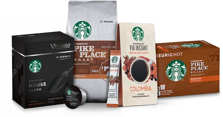  Download Medium Roast Coffees Starbucks Medium Pike Place Darjeeling Tea Png Starbucks Coffee Transparent