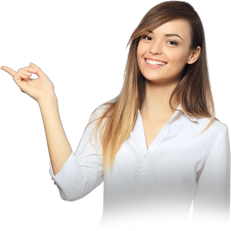  For Developers Woman Pointing Clipart Png Hand