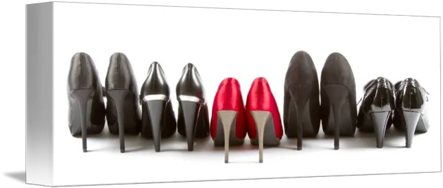  High Heels In A Row By Thomas Pfeller Basic Pump Png High Heels Png