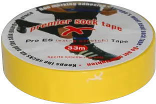  Premier Sock Tape 19mm Yellow Label Png Yellow Tape Png