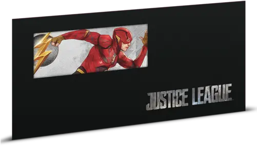  Justice League Series The Flash 5g Silver Coin Note New Png The Flash Png