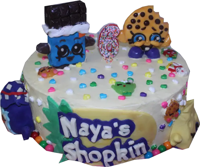  Shopkins U2013 Kingdom Bakery Birthday Cake Png Shopkins Png Images