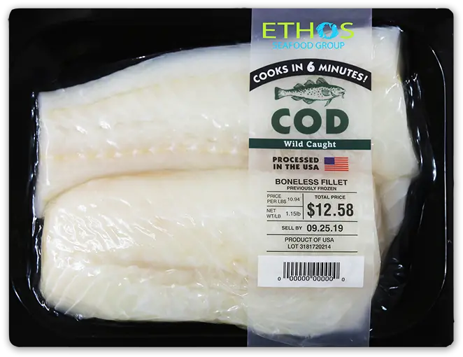  Ethos Seafood Group A New Way To Seafood Fish Products Png Cod Transparent