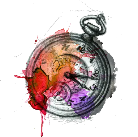  Fandom Related Transparent Images Masterpost Watercolor Clock Watercolour Png Transparent Tattoo Designs