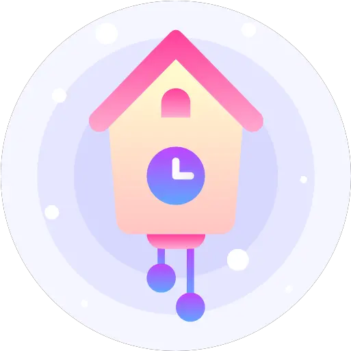  Cuckoo Clock Free Time And Date Icons Dot Png Clock App Icon