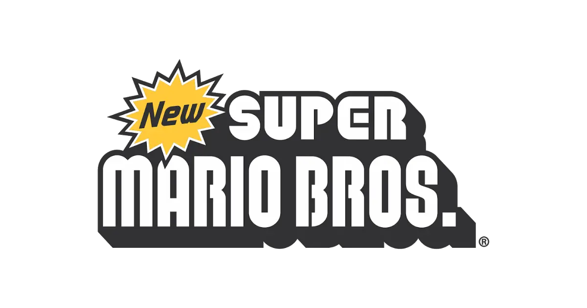  New Super Mario Bros Ds New Super Mario Logo Png Ds Logo