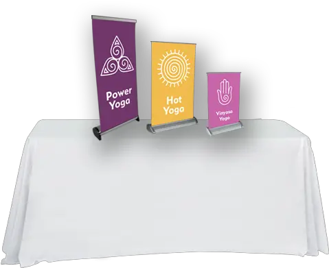  Tabletop Retractable Banner Stands Custom Printing Banner Png Table Top Png