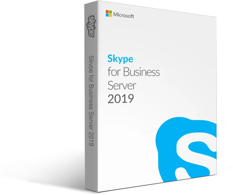  Skype For Business Server 2019 Horizontal Png Skype For Business Logo