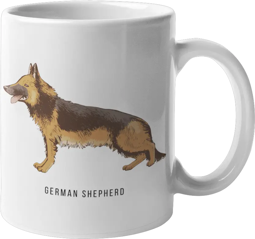  Dogs German Shepherd Furtees Congratulations Grandma Mug Png German Shepherd Transparent