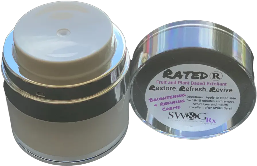  Rated R Brightening Creme Lid Png Rated R Png