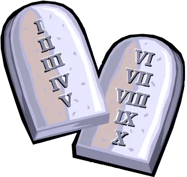  Ten Commandments Png Hd Transparent Ten Commandments Clipart Ten Commandments Png