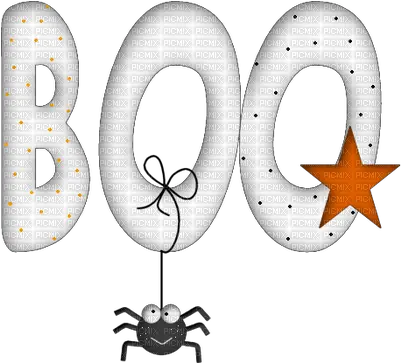  Download Boo Text Text Boo Png Cute Halloween Png