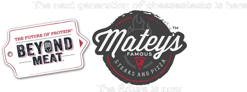  Mateys Famous Cheesesteaks Pizza Language Png Beyond Meat Logo