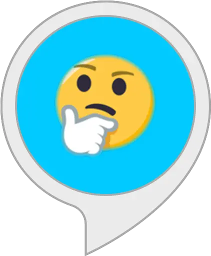  Amazoncom Curious Interesting And Wierd Facts Alexa Happy Png Thinking Emoji Icon