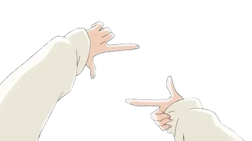  Png Anime Hand No Background Anime Heart Png