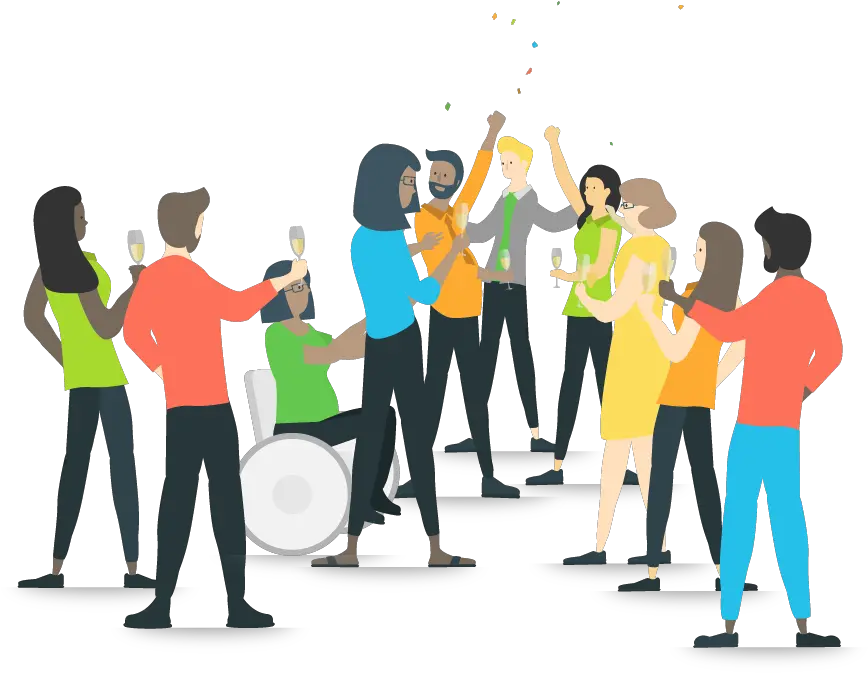  Social Group Hd Png Download Social Group Party People Png