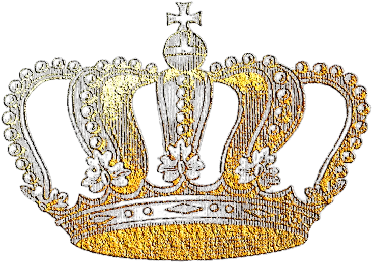  Gilded Vintage Crowns U2013 Free Printable Scraps Royal Faux Gold Crown Clipart Transparent Background Png Crown Image Transparent Background