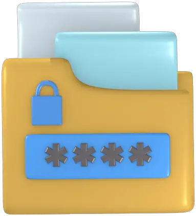  Folder Icon Download In Colored Outline Style Horizontal Png Folder With Files Icon