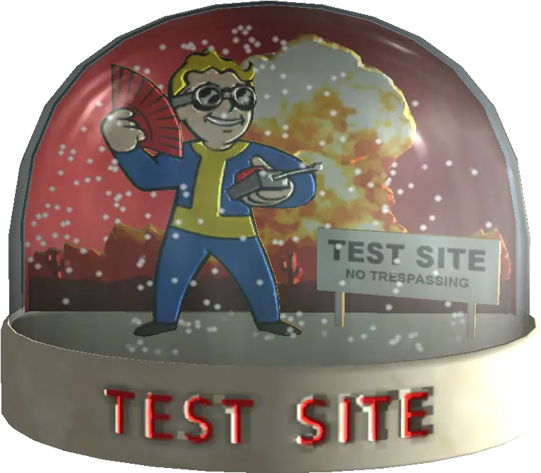  Snow Globe Test Site Fallout Wiki Fandom Fallout Snow Globes Png No Trespassing Icon