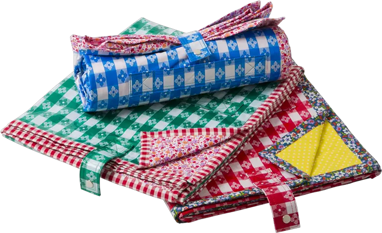  Download Foldable Picnic Blanket With Patchwork Png Picnic Blanket Png